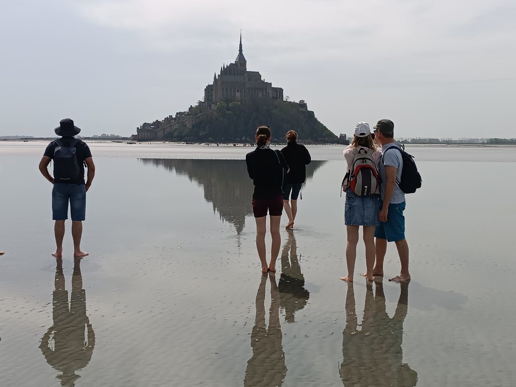 Traversée de la baie du Mont Saint Michel