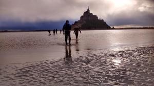 Traversée au départ du Mont-Saint-Michel